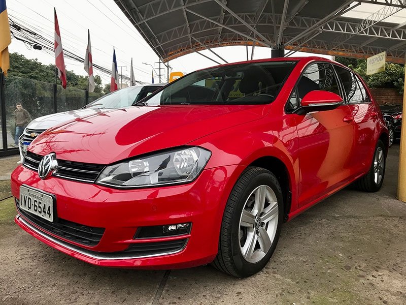 Volkswagen Golf Highline 1.4 TSI Total Flex Aut. na cor Vermelho no Porto Alegre / RS - 49116