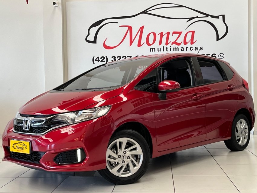 Honda Fit DX 1.5 Flexone 16V 5p Aut. na cor Vermelho em Ponta Grossa / PR - 49458
