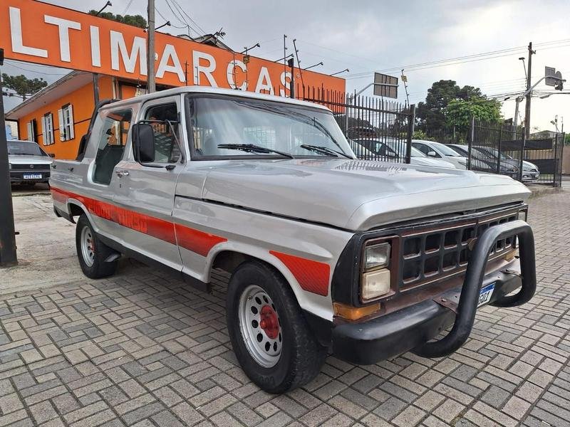 Ford F-1000 CD/Blazer 3.6 na cor Cinza em Curitiba / PR - 4948