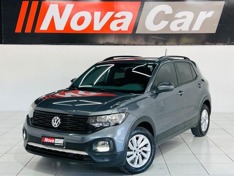 Volkswagen T-Cross 200 TSI 1.0 Flex 12V 5p Aut. na cor Cinza em Colombo / PR - 49530