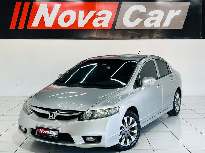 Honda Civic Sedan LXS 1.8/1.8 Flex 16V Mec. 4p na cor Prata em Colombo / PR - 49551