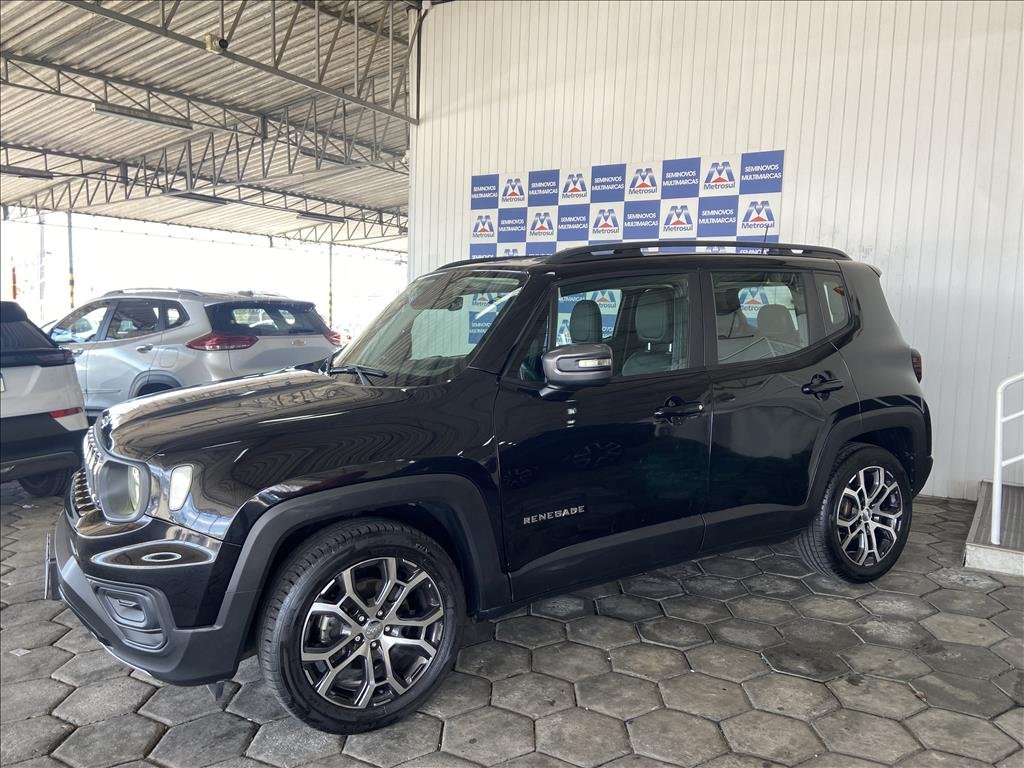 Jeep Renegade Long. T270 1.3 TB 4x2 Flex Aut. na cor Preto em Curitiba / PR - 49826