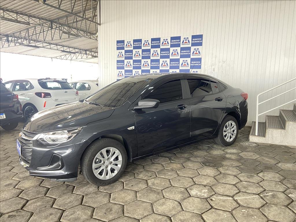 GM - Chevrolet ONIX SEDAN Plus 1.0 12V TB Flex Aut. na cor Cinza em Curitiba / PR - 49834
