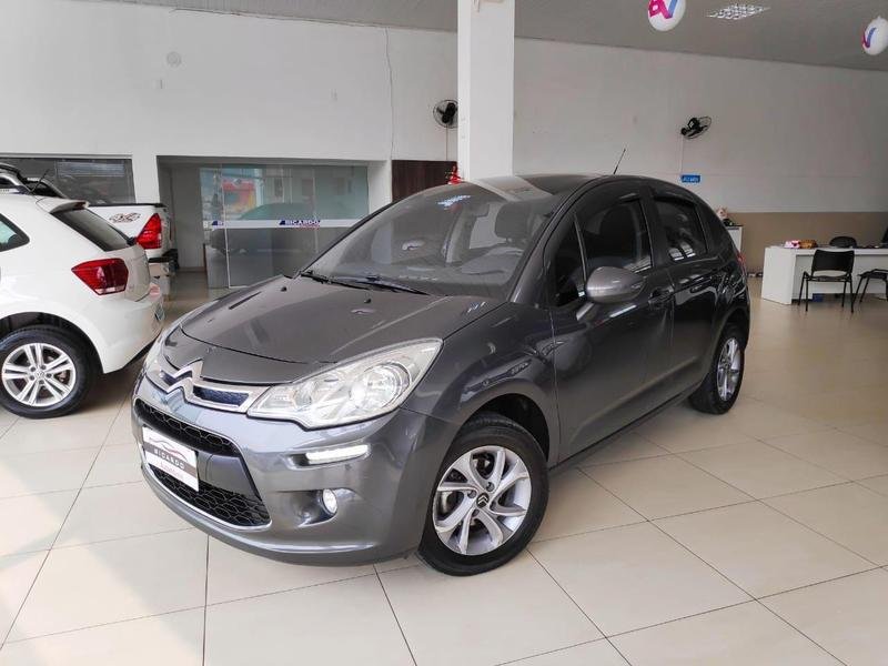 Citroën C3 Tendance 1.6 VTi Flex Start 16V Aut. na cor Cinza em Garopaba / SC - 49906