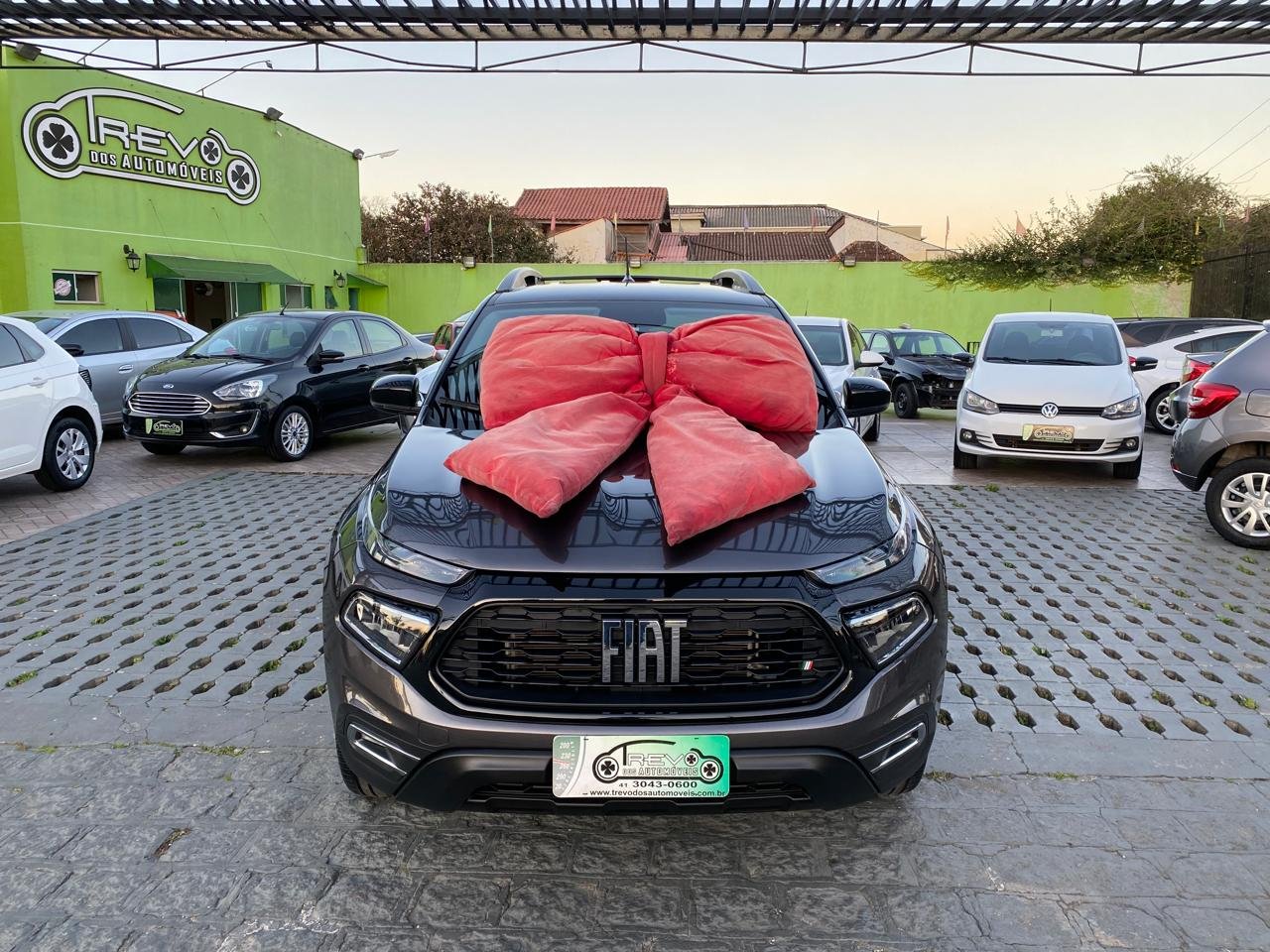 Fiat Toro Freedom 1.3 T270 4x2 Flex Aut. na cor Cinza em Curitiba / PR - 49991