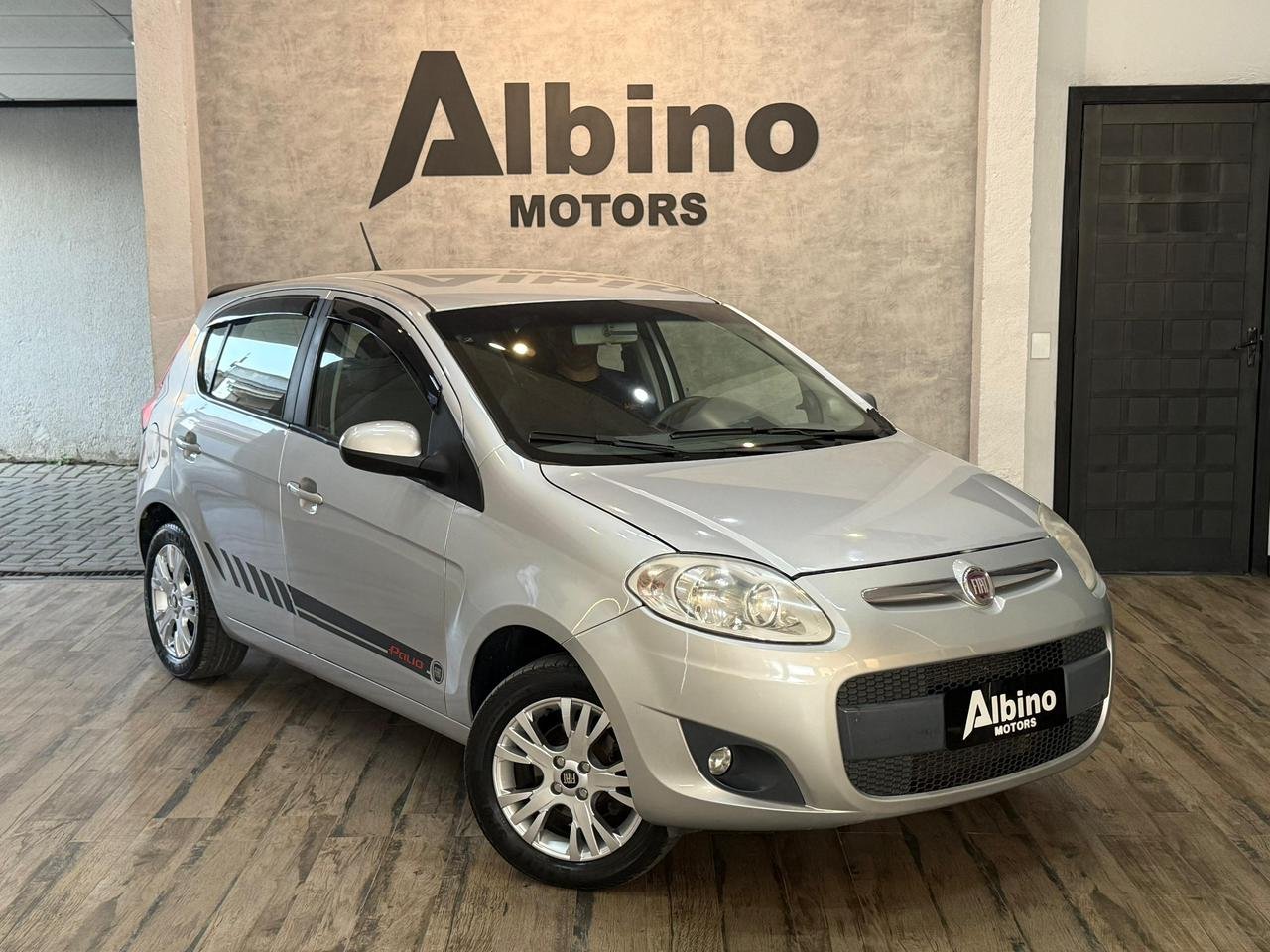 Fiat Palio ATTRA./ITÁLIA 1.4 EVO F.Flex 8V 5p na cor Cinza em Joinville / SC - 5