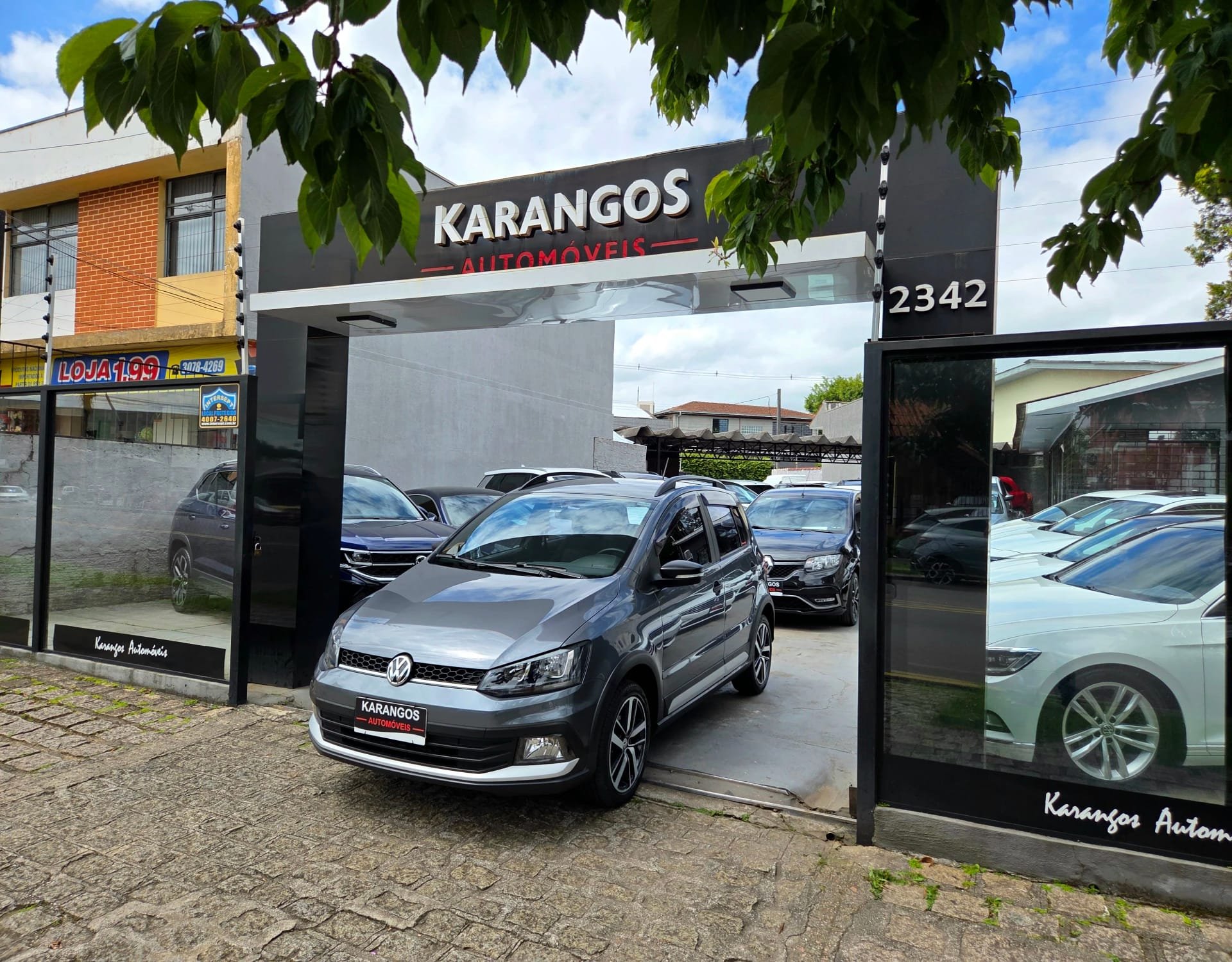 Volkswagen Fox Xtreme 1.6 Flex 8V 5p na cor Cinza em Curitiba / PR - 50058
