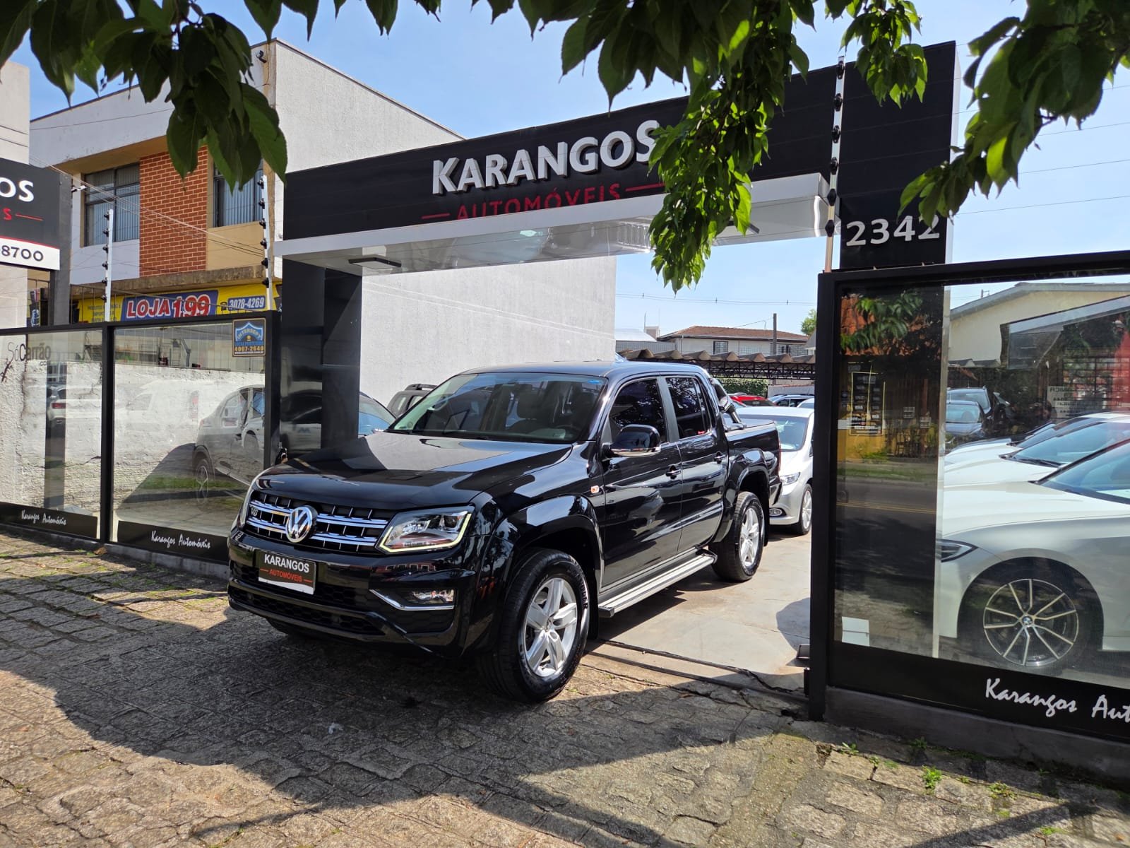 Volkswagen AMAROK Highline CD 3.0 4x4 TB Dies. Aut. na cor Preto em Curitiba / PR - 50063