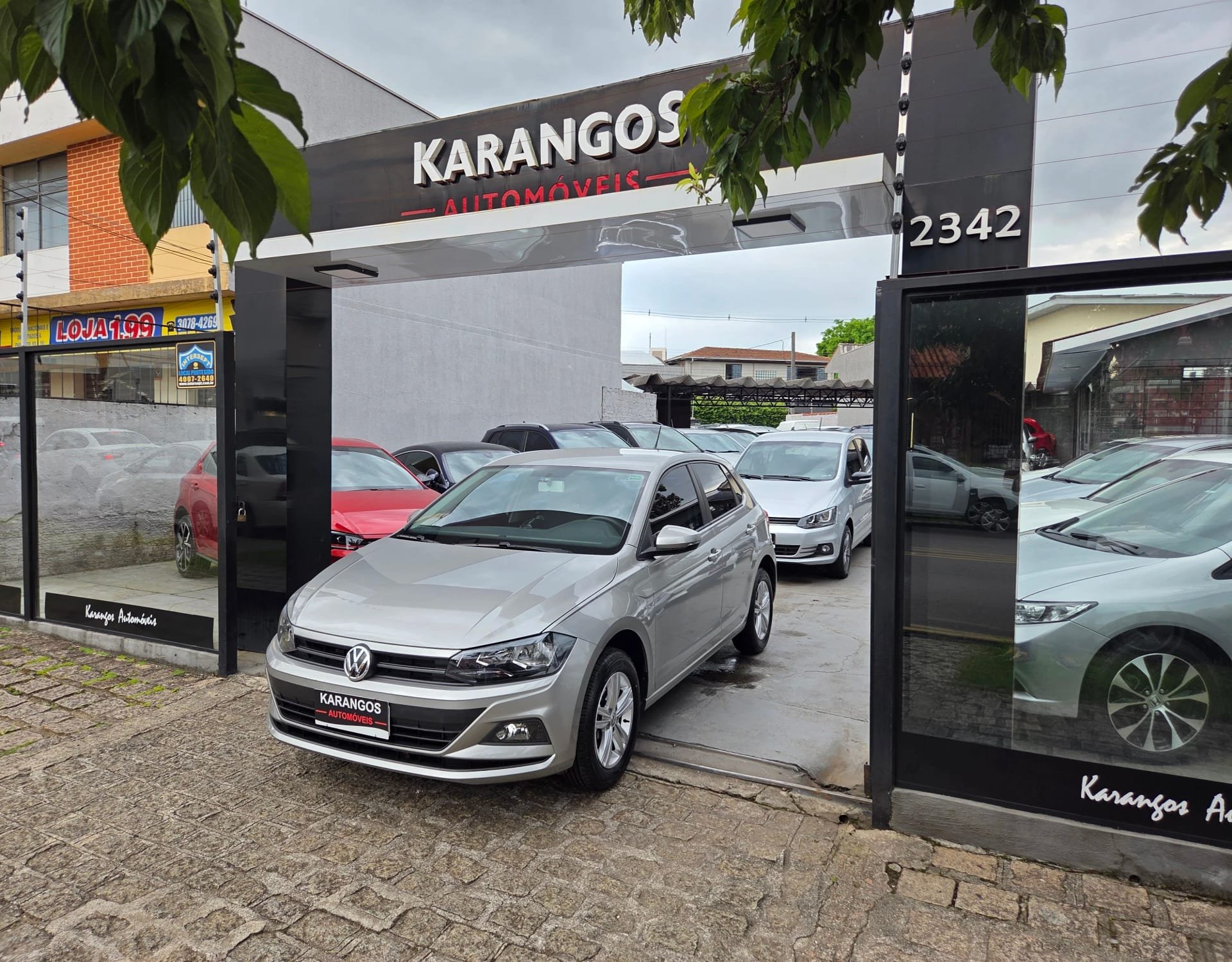 Volkswagen Polo 1.0 Flex 12V 5p na cor Cinza em Curitiba / PR - 50068
