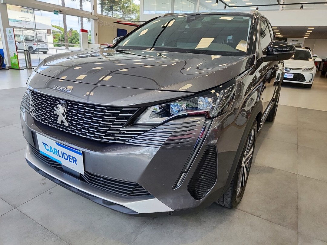 Peugeot 3008 Griffe 1.6 Turbo 16V 5p Aut. na cor Cinza em Curitiba / PR - 50198