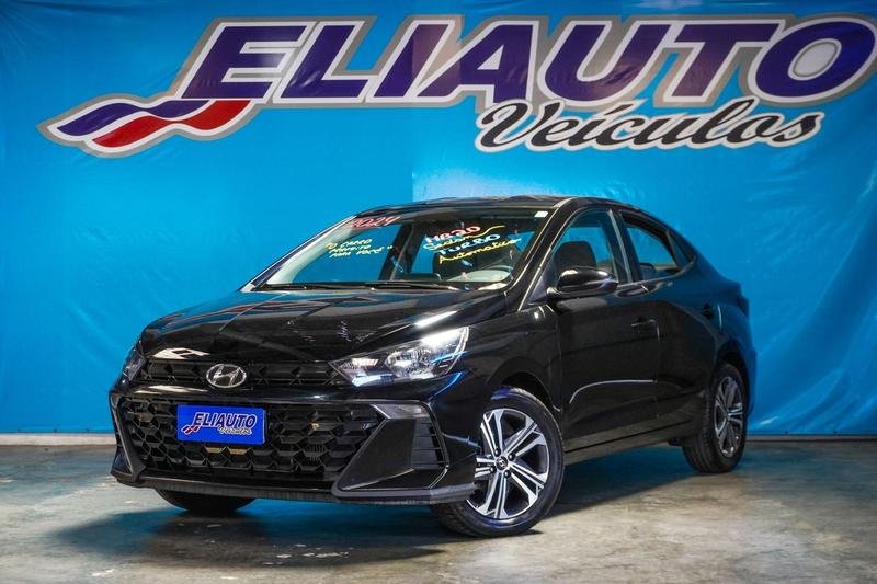 Hyundai HB20S Comfort Plus 1.0 TB Flex 12V Aut na cor Preto em Fazenda Rio Grande / PR - 50274