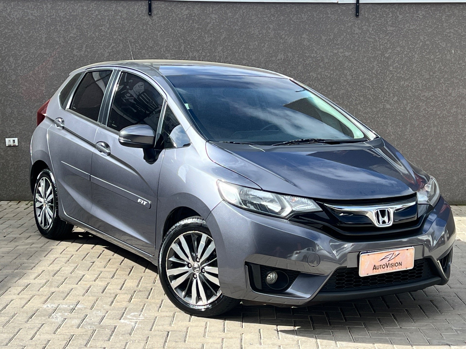 Honda Fit EXL 1.5 Flex/Flexone 16V 5p Aut na cor Cinza em Curitiba / PR - 50561