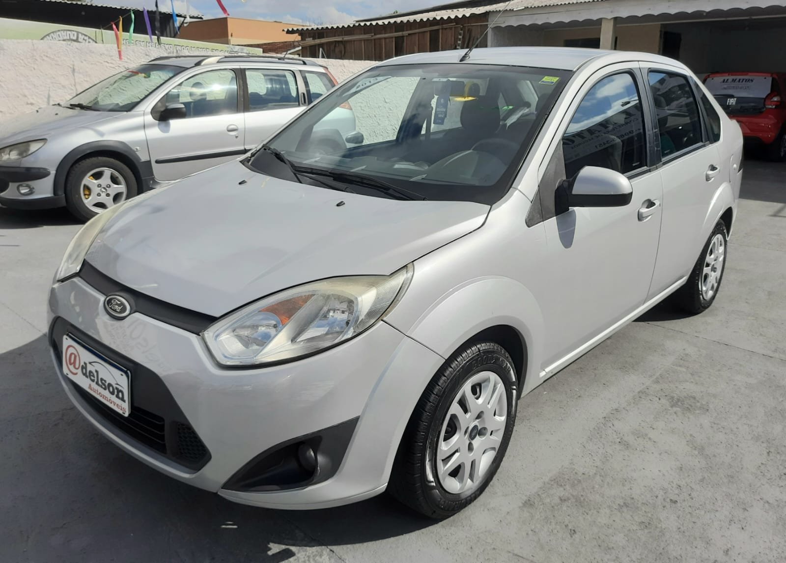 Ford Fiesta Sed. 1.6 8V Flex 4p na cor Cinza em Araucária / PR - 50927
