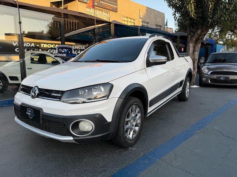 Volkswagen Saveiro CROSS 1.6 Mi Total Flex 8V CE na cor Branco em Curitiba / PR - 5093