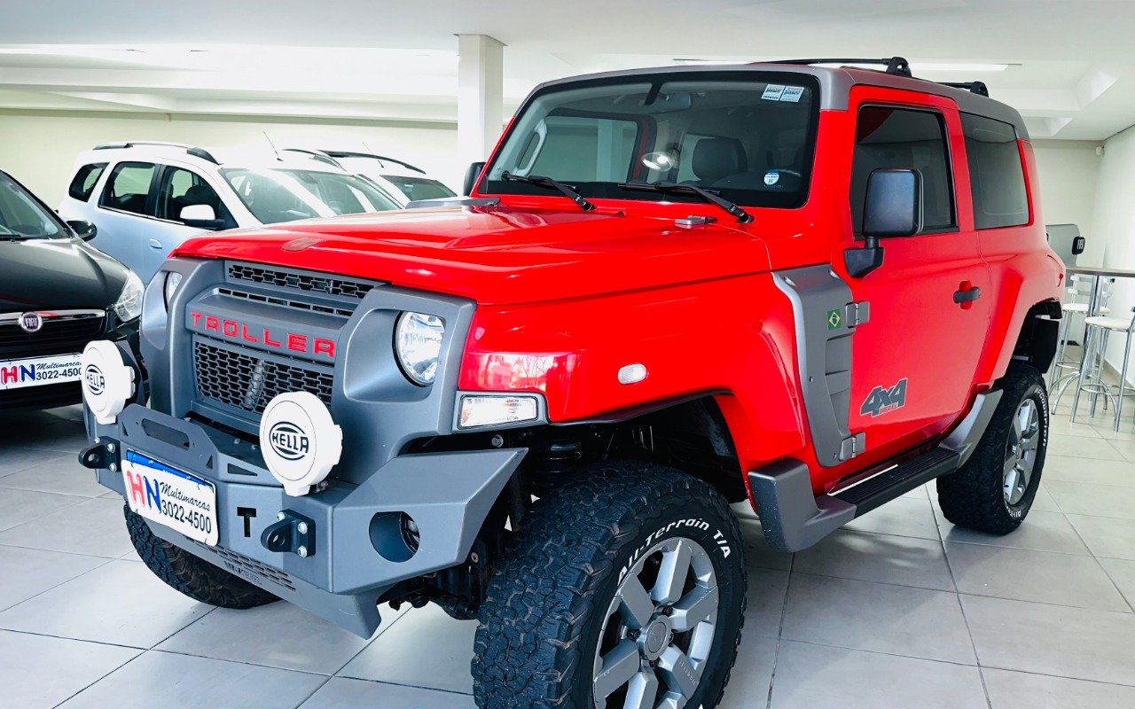 Troller T-4 3.2 20V 4x4 Tdi Cap. Rígida Diesel na cor Vermelho em Curitiba / PR - 50942