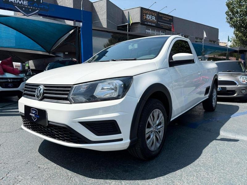 Volkswagen Saveiro Robust 1.6 Total Flex 16V na cor Branco em Curitiba / PR - 5097