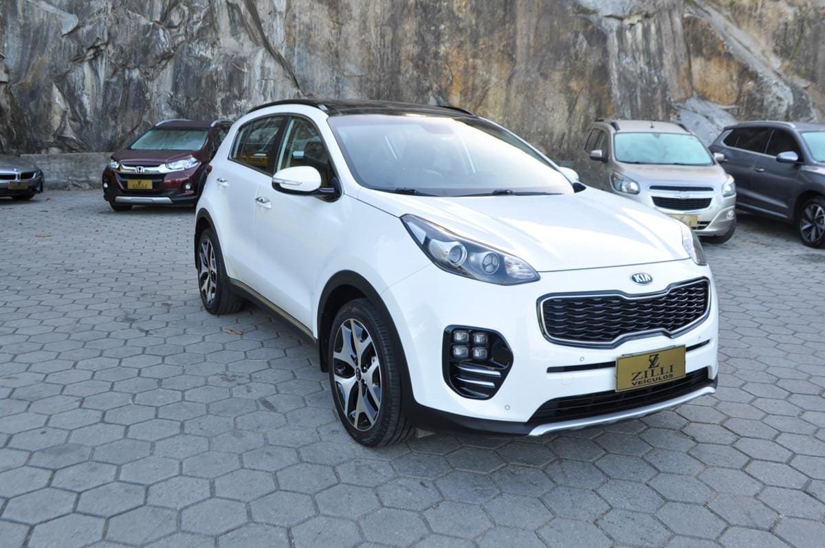 Kia Sportage EX 2.0 16V/ 2.0 16V Flex Aut. na cor Branco em Florianópolis / SC - 51329
