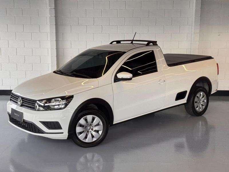 Volkswagen Saveiro Trendline 1.6 T.Flex 8V na cor Branco em Curitiba / PR - 51587