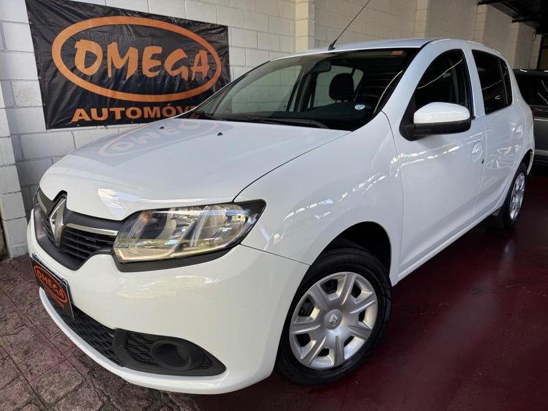Renault SANDERO Expression Flex 1.0 12V 5p na cor Branco em Curitiba / PR - 51592