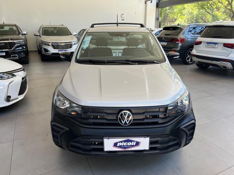 Volkswagen Saveiro Robust 1.6 Total Flex 16V na cor Prata em Maringá / PR - 51608