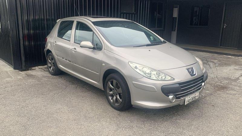 Peugeot 307 Soleil/ Presence 1.6/1.6 Flex 16V 5p na cor Prata em Curitiba / PR - 51642