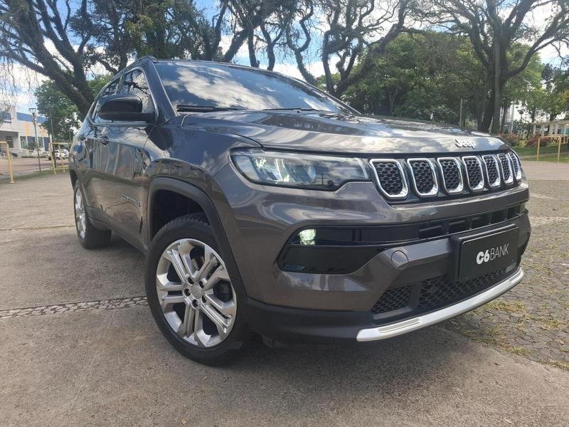 Jeep COMPASS LONG. T270 1.3 TB 4x2 Flex Aut. na cor Cinza em Araucária / PR - 51684