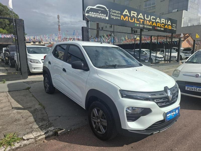 Renault Kwid Zen 1.0 Flex 12V 5p Mec. na cor Branco em Araucária / PR - 51729