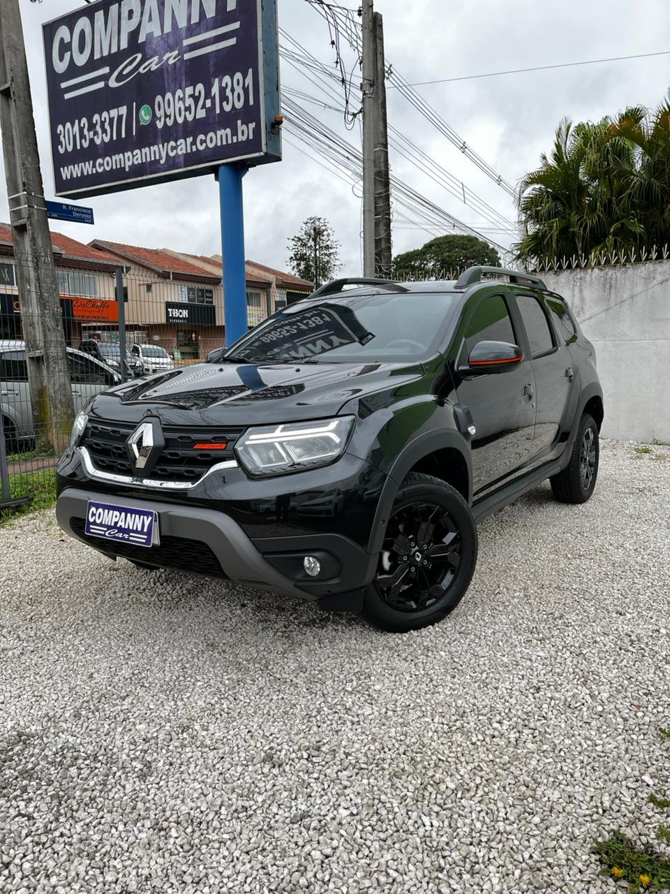 Renault Duster Iconic Plus 1.3 TB 16V Flex Aut. na cor Preto em Curitiba / PR - 51907