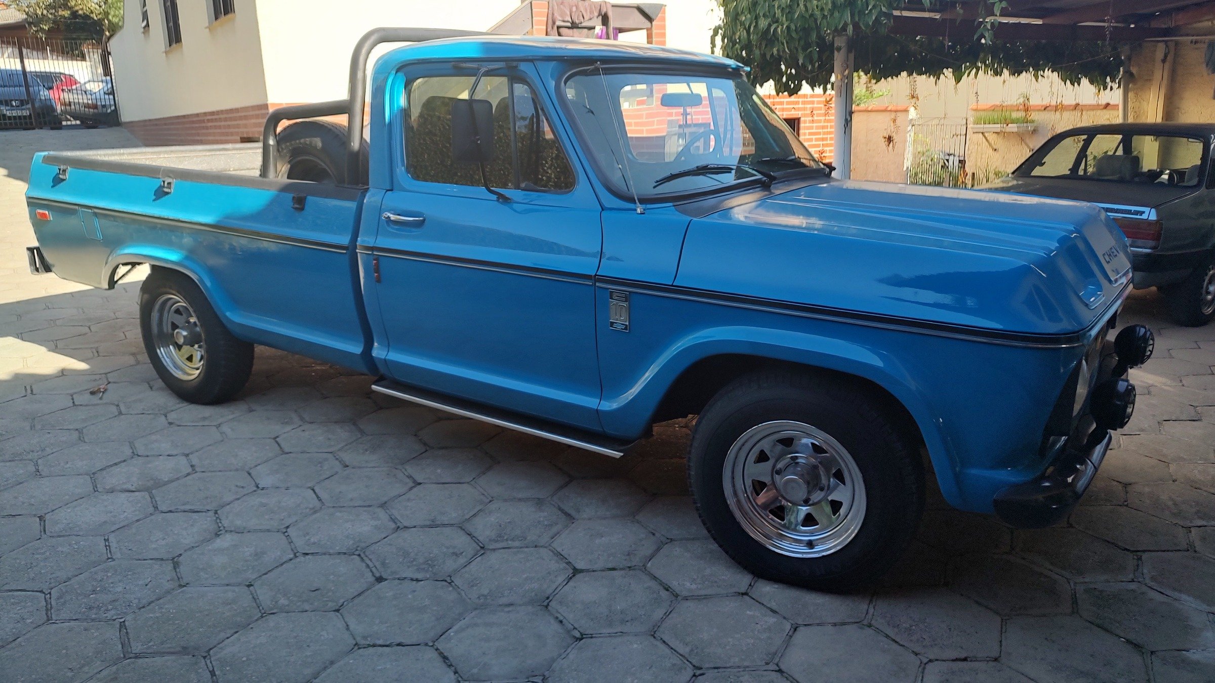 Chevrolet C-10 De Luxe 2.5/4.1 na cor Azul em Campo Largo / PR - 52003