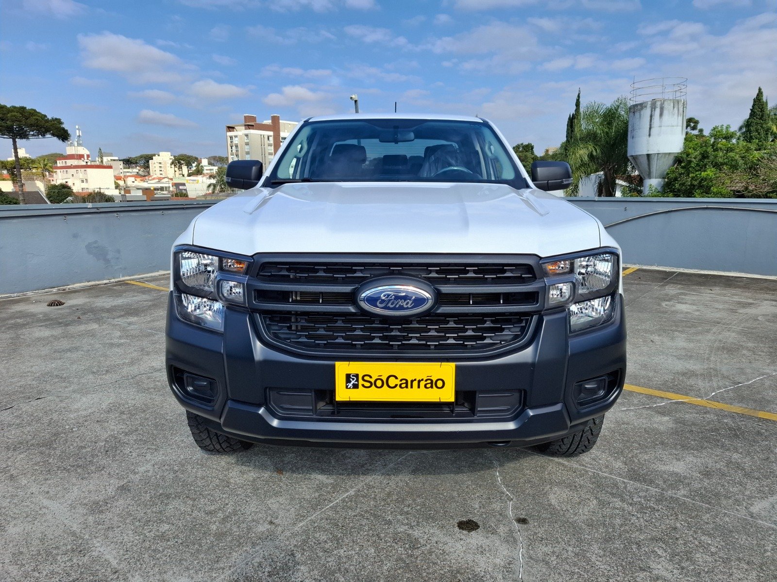 Ford Ranger XL 2.0 4x4 CD Diesel Mec. na cor Branco em Maringá / PR - 5202