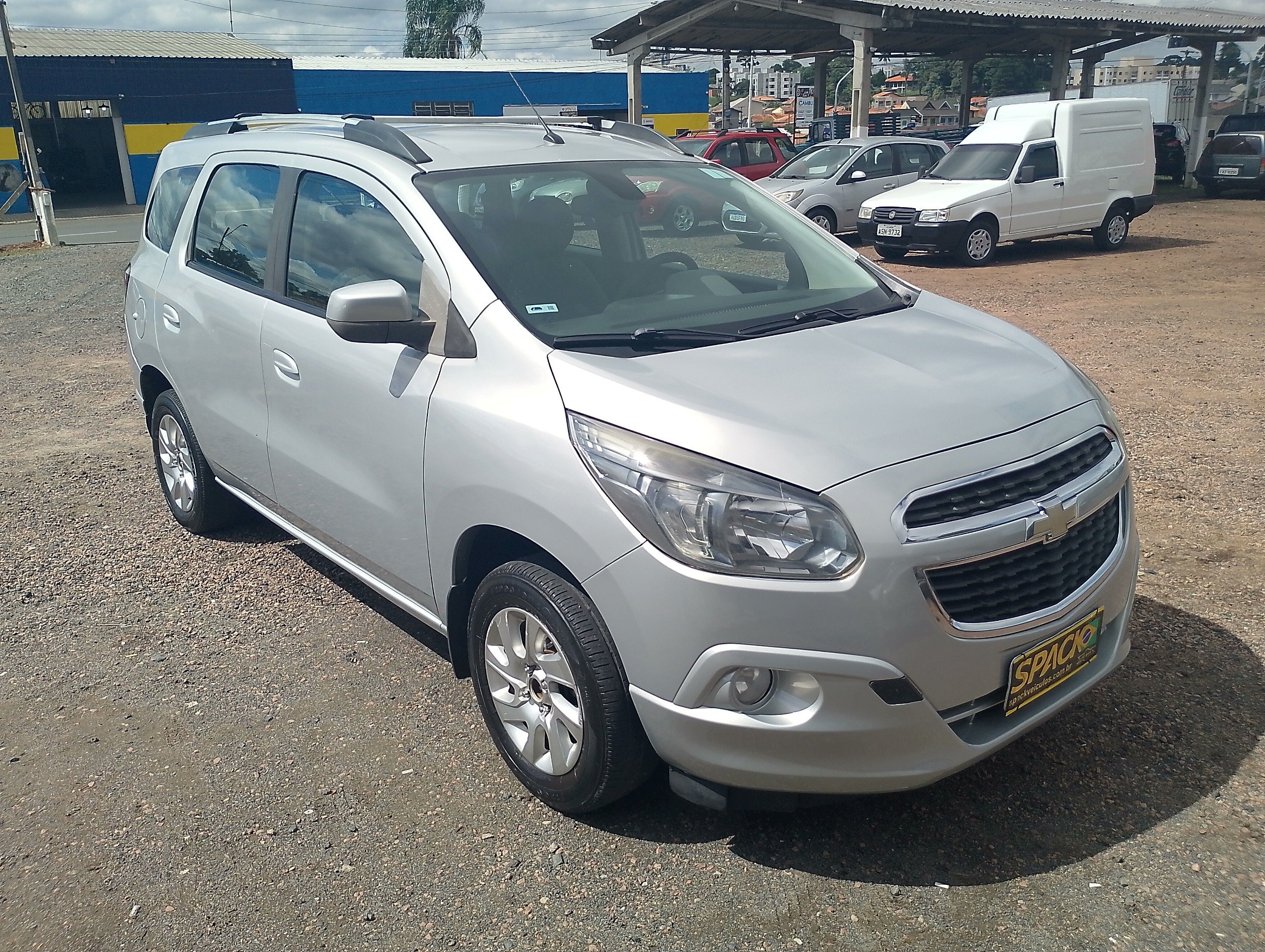 Chevrolet Spin LTZ 1.8 8V Econo.Flex 5p Mec. na cor Cinza em Campo Largo / PR - 52020