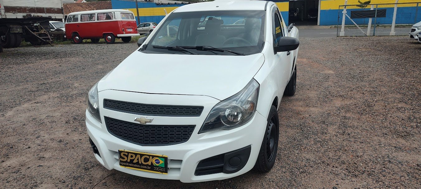 Chevrolet Montana LS 1.4 ECONOFLEX 8V 2p na cor Branco em Campo Largo / PR - 52051