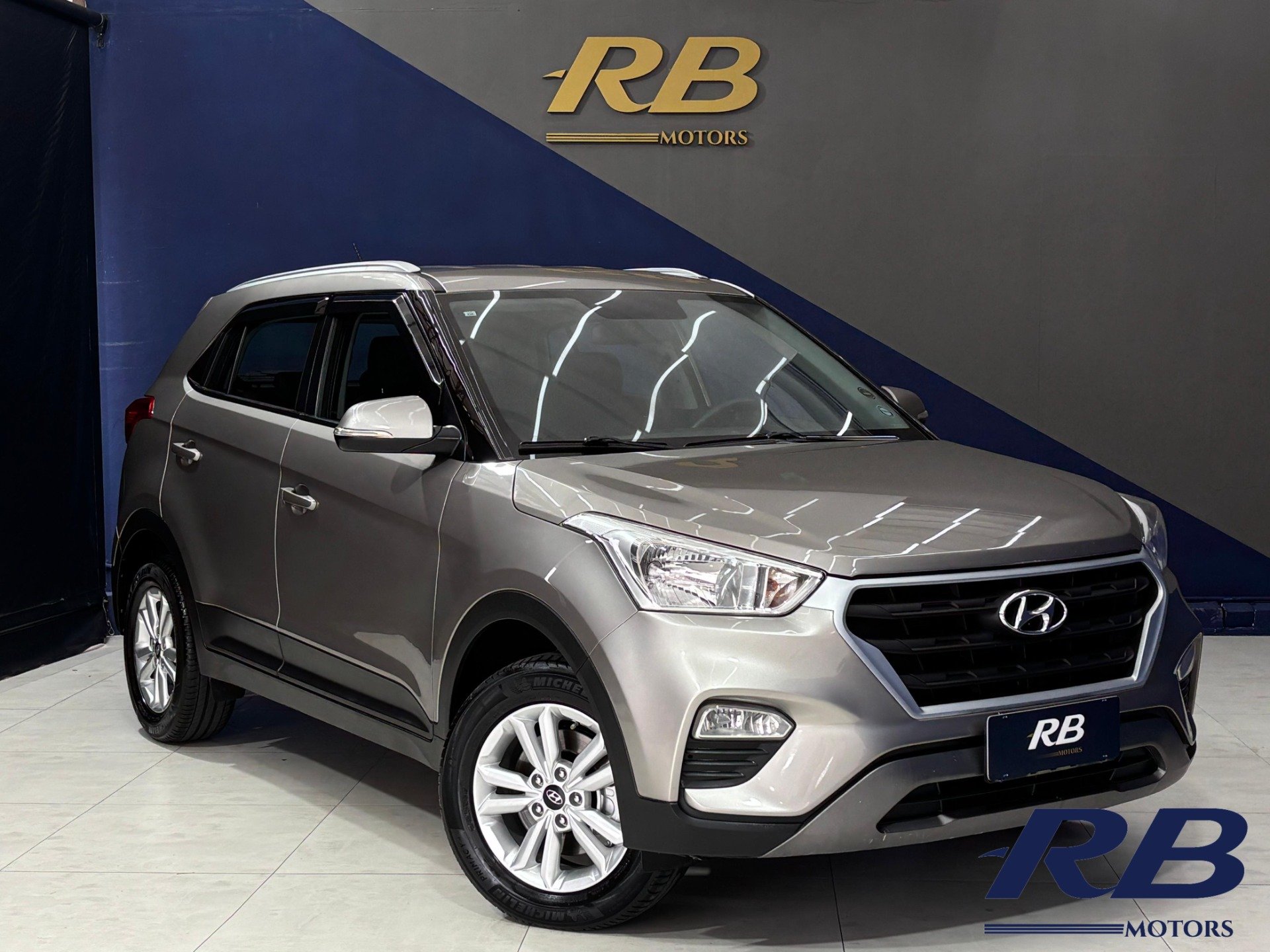 Hyundai Creta Pulse 1.6 16V Flex Mec. na cor Cinza em Florianópolis / SC - 52122