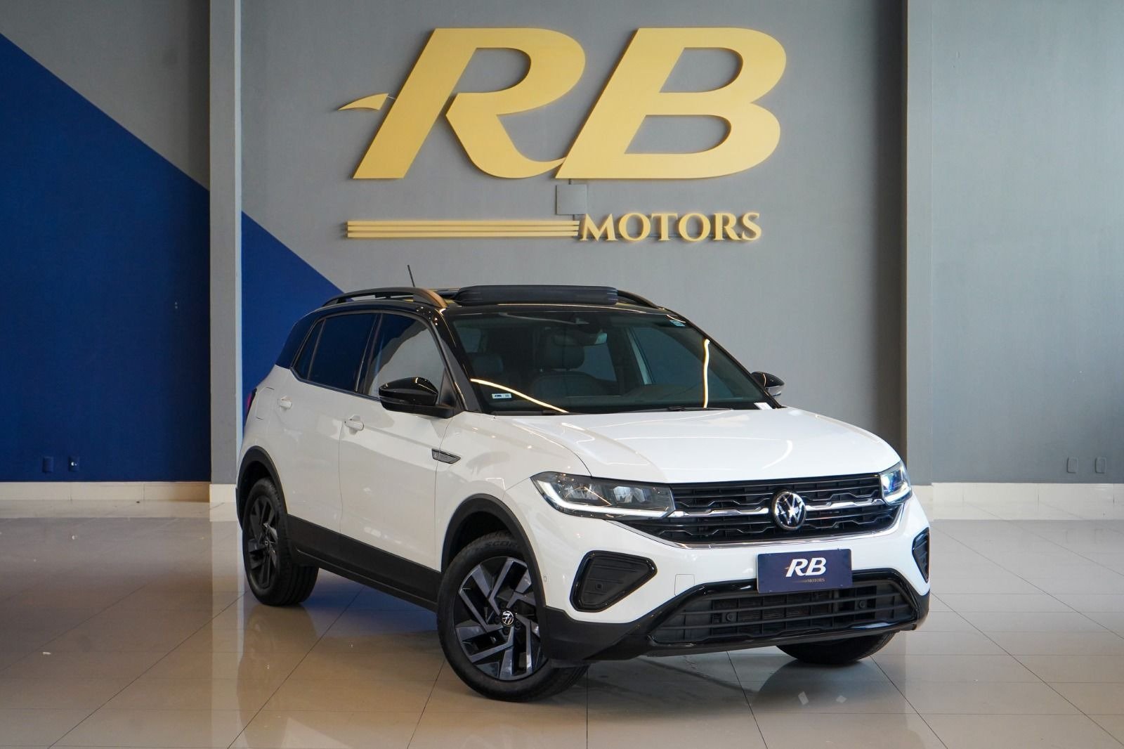 Volkswagen T-Cross Hig. 250 TSI 1.4 Flex 16V 5p Aut na cor Branco em Florianópolis / SC - 52129