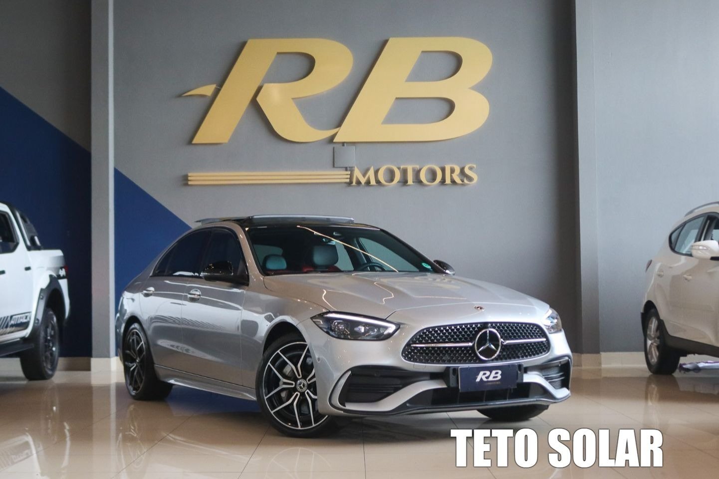 Mercedes-Benz C-300 AMG Line 2.0 TB Aut. (Híbrido) na cor Cinza em Florianópolis / SC - 52146
