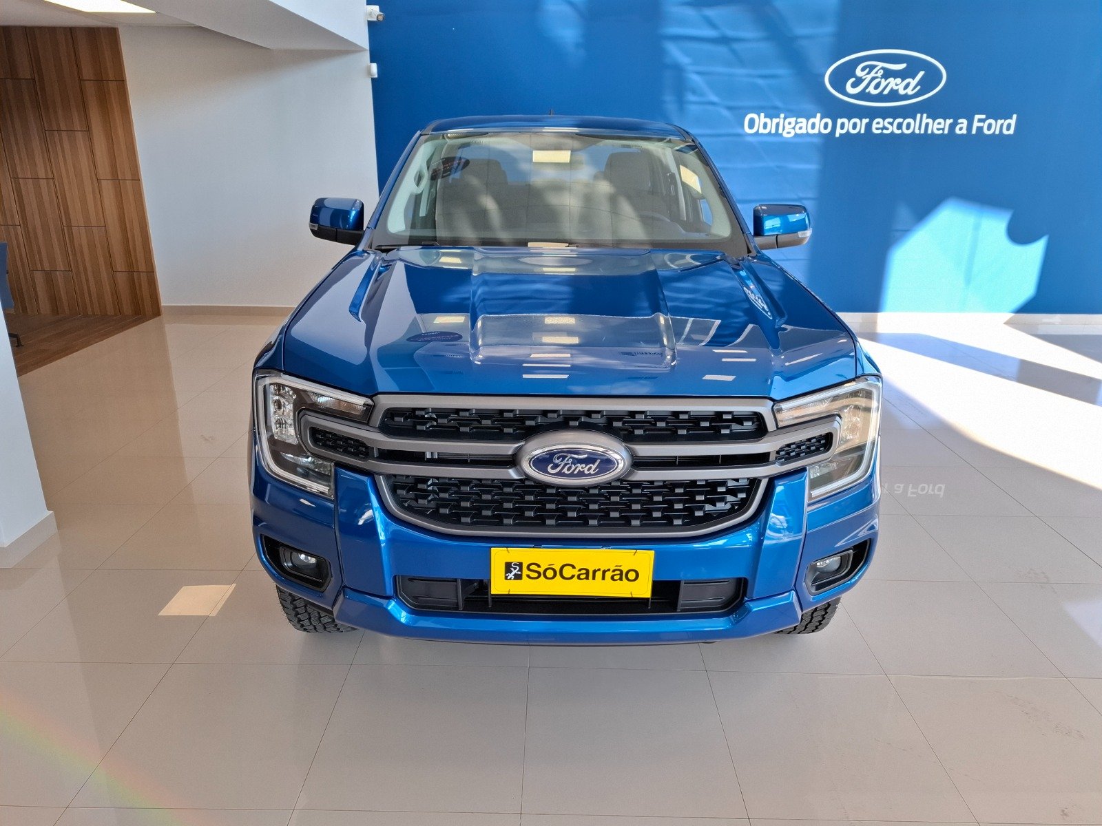 Ford Ranger XLS 2.0 4x4 CD Diesel Aut. na cor Azul em Londrina / PR - 5224