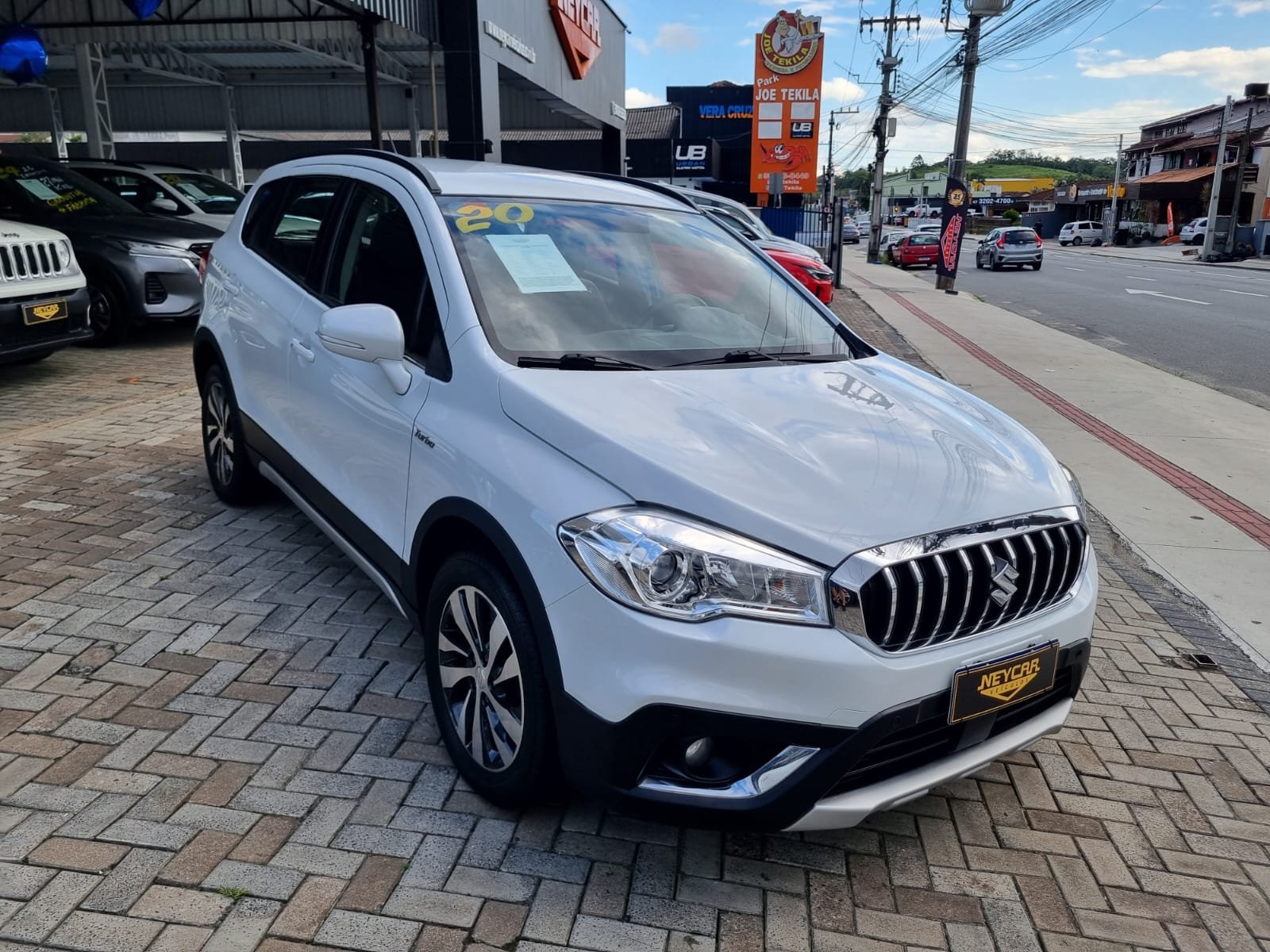 Suzuki S-Cross 4STYLE-S ALLGRIP 1.4 TB 16V Aut. na cor Branco em Joinville / SC - 52420