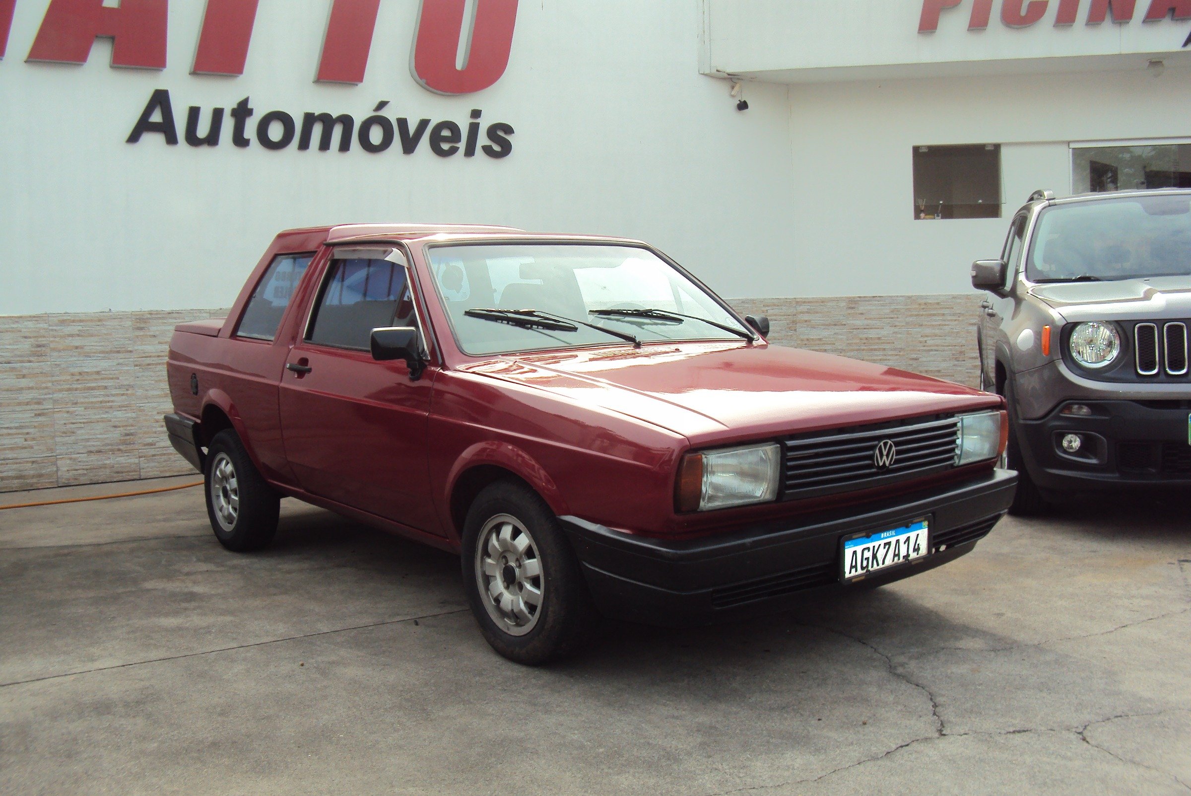 Volkswagen Saveiro Diesel (todas) na cor Vermelho em Curitiba / PR - 52435