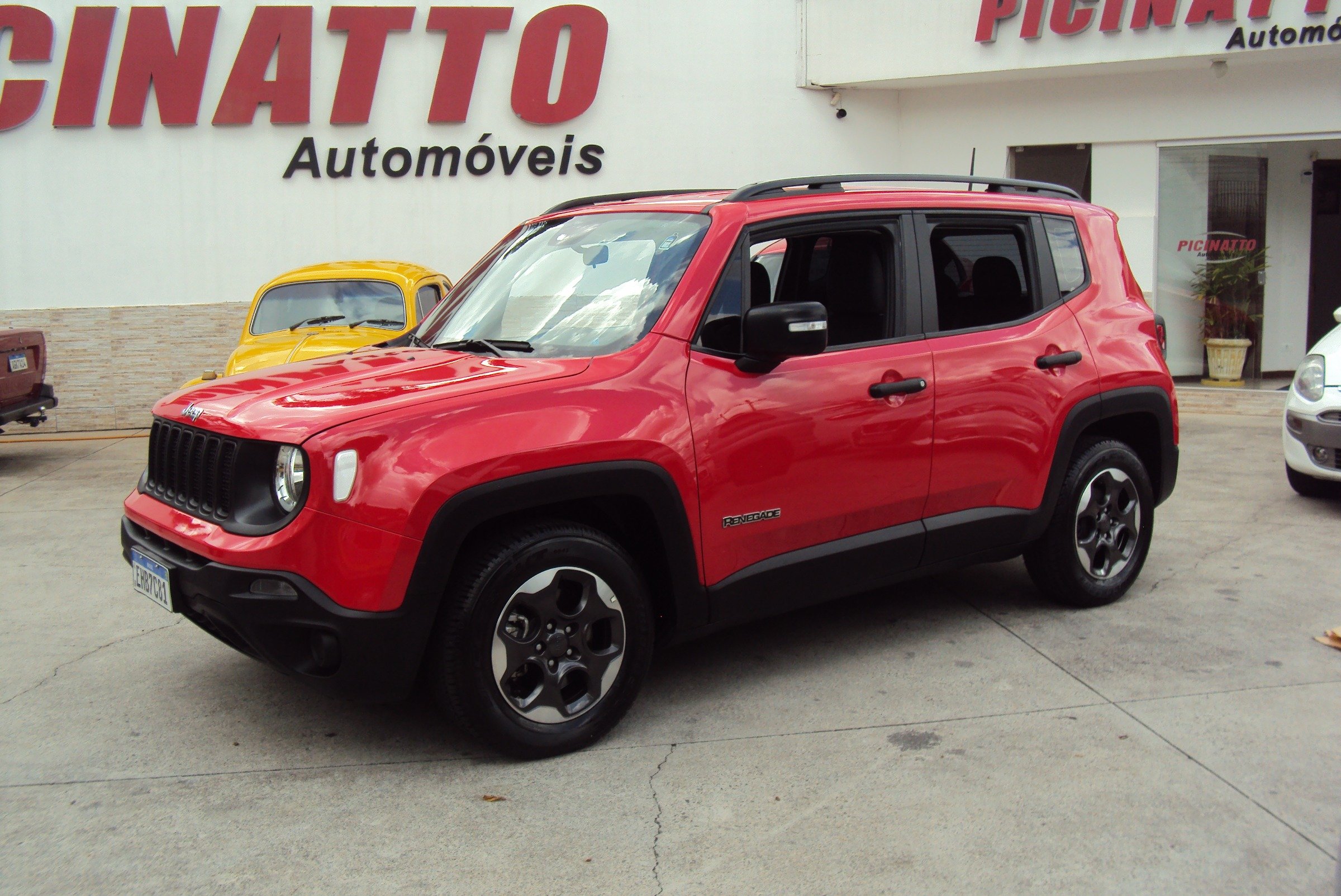 Jeep Renegade 1.8 4x2 Flex 16V Aut. na cor Vermelho em Curitiba / PR - 52444