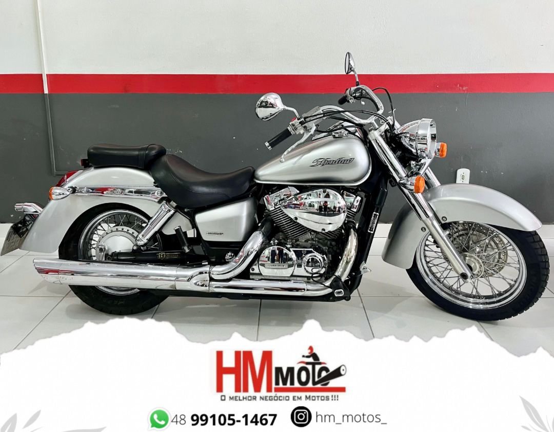 Honda VT 750 SHADOW  na cor Cinza em São José / SC - 52524