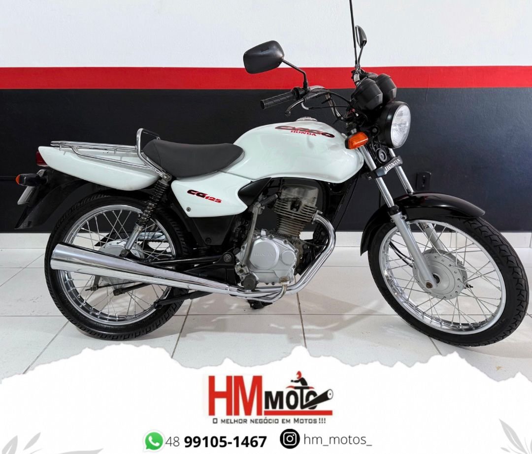 Honda CG 125 CARGO/ CARGO KS/125i CARGO  na cor Branco em São José / SC - 52528