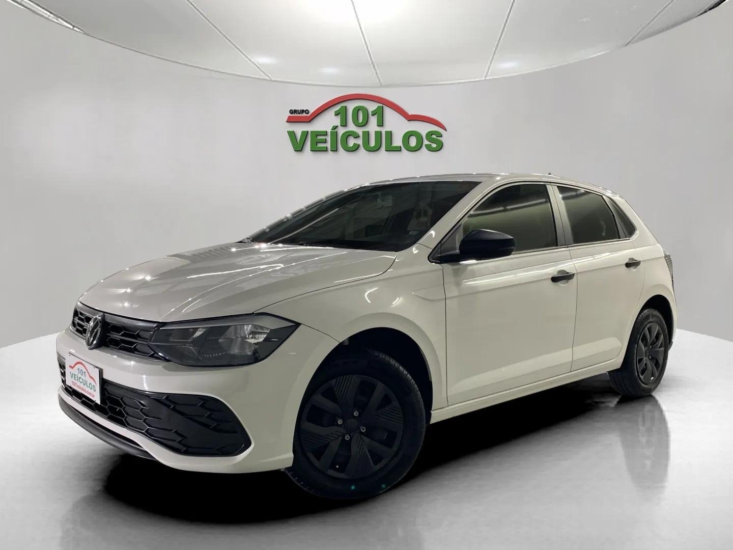 VW - VolksWagen Polo Track 1.0 Flex 12V 5p na cor Branco em São José / SC - 52669