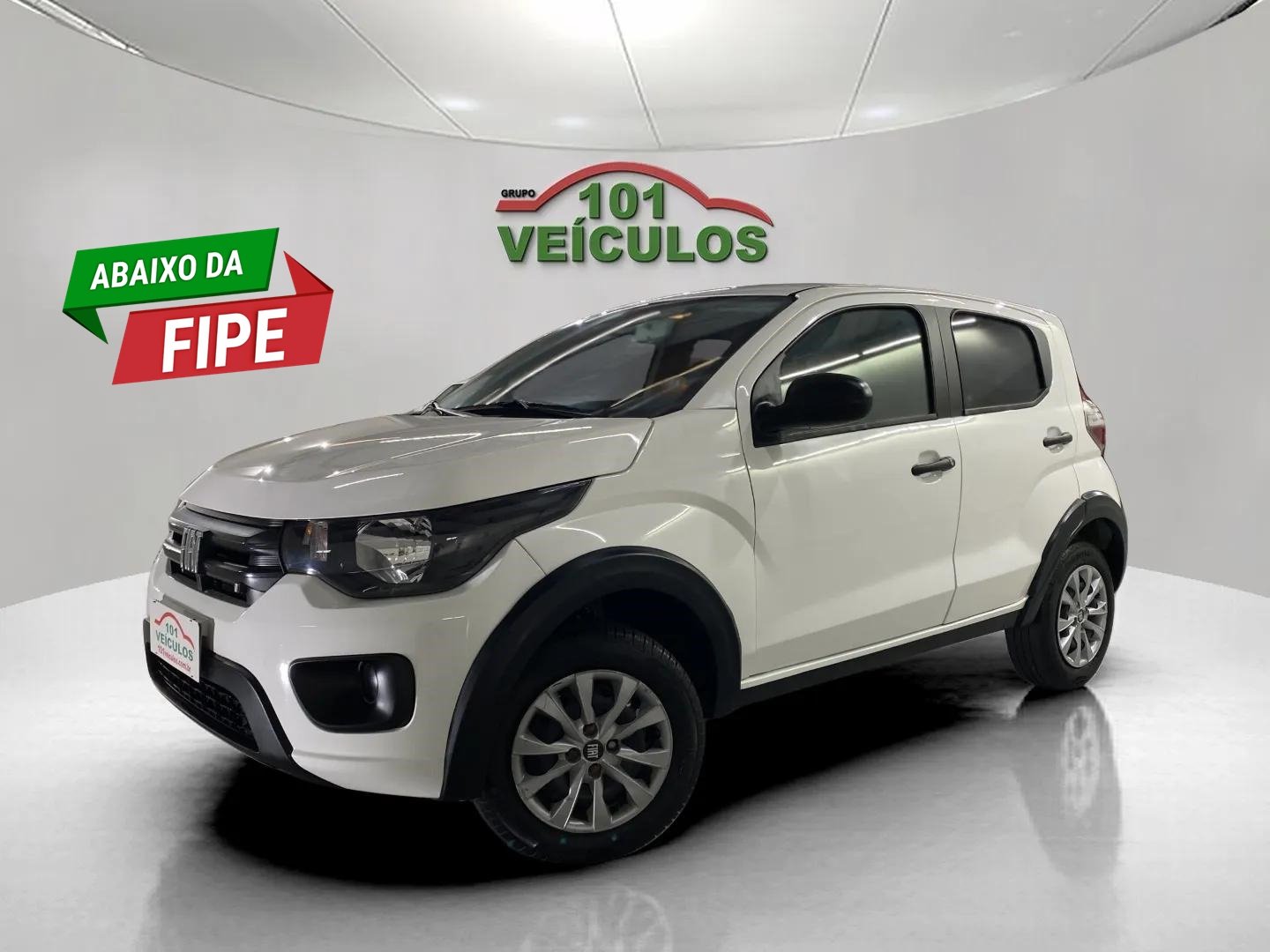 Fiat MOBI LIKE 1.0 Fire Flex 5p. na cor Branco em São José / SC - 52689