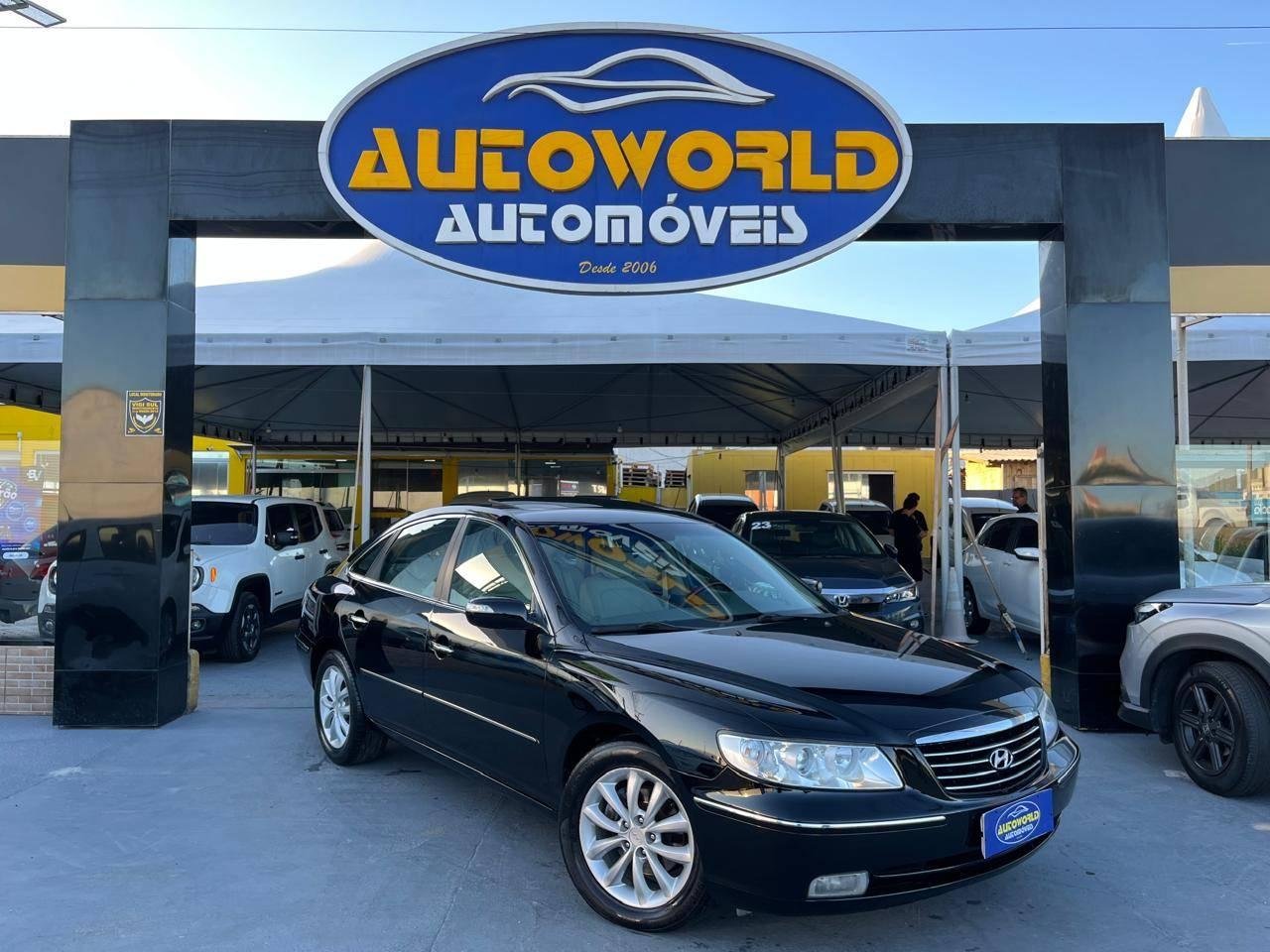 Hyundai Azera GLS 3.3 V6 24V 4p Aut. na cor Preto em Palhoça / SC - 52995