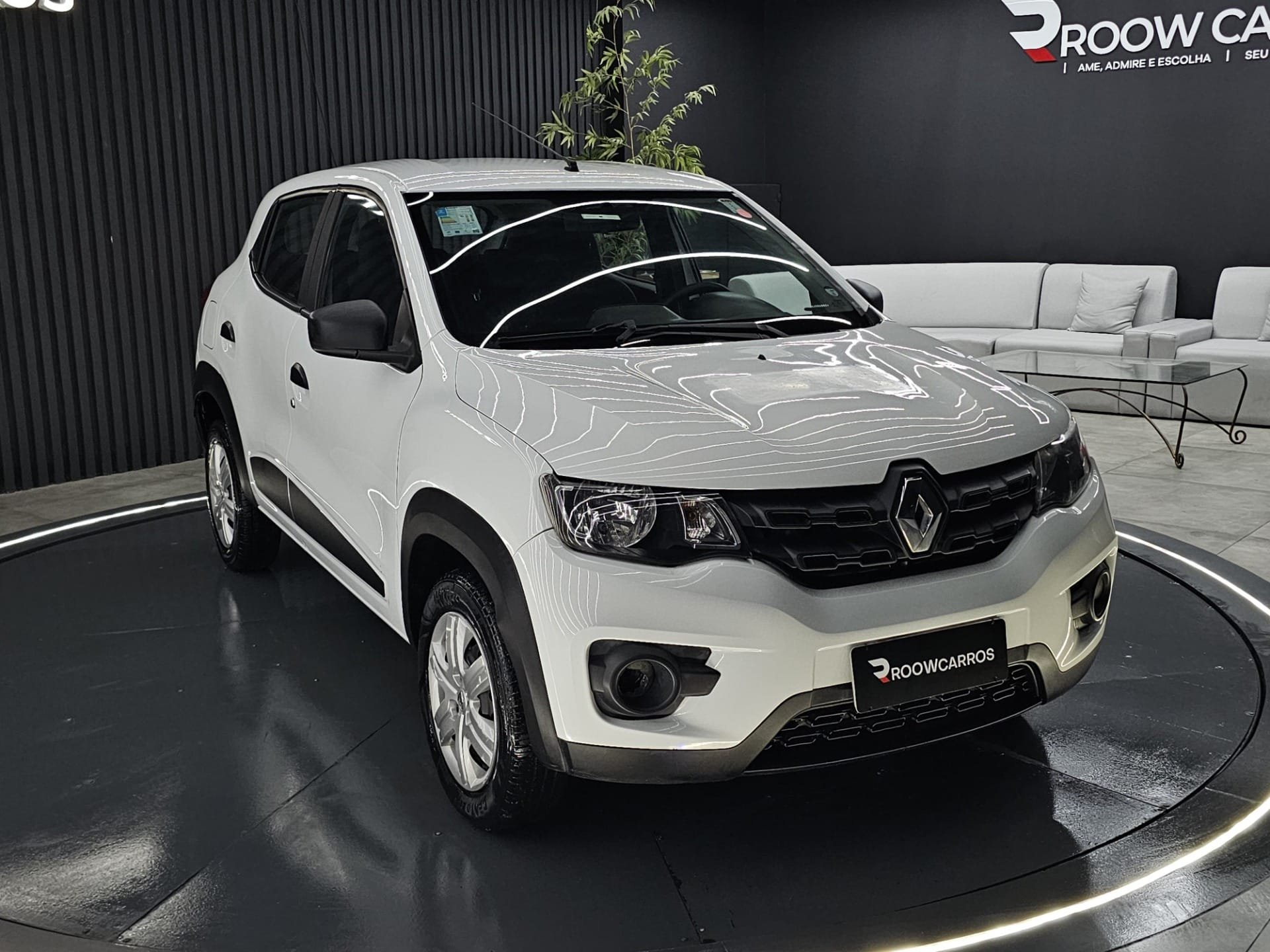 Renault KWID Zen 1.0 Flex 12V 5p Mec. na cor Branco em Palhoça / SC - 53022