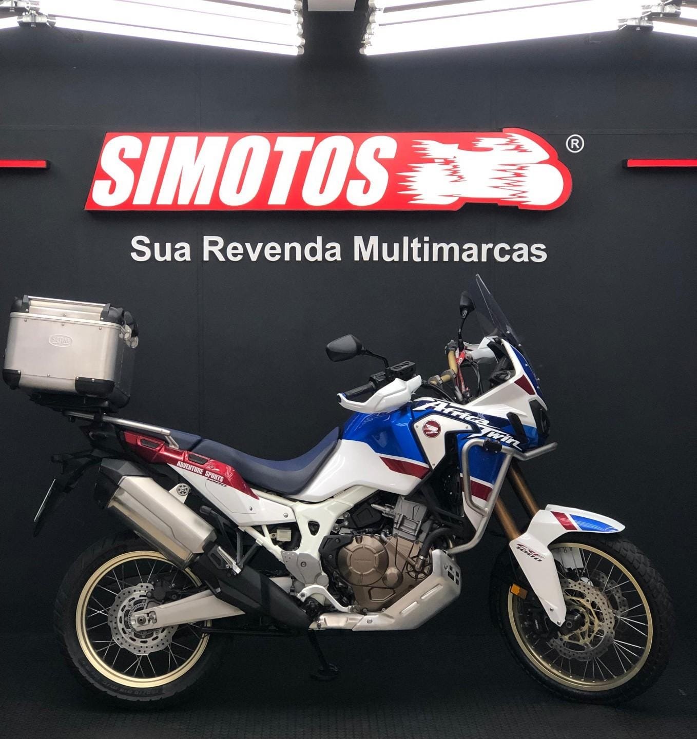 Honda CRF 1000L AFRICA TWIN ADV. SPORTS TE  na cor Branco em Florianópolis / SC - 53094