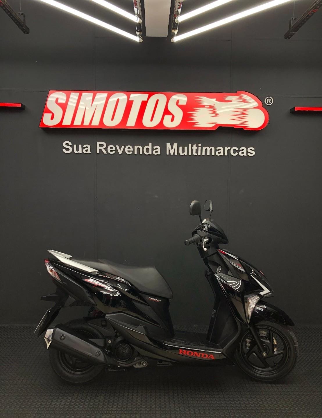 Honda ELITE 125  na cor Preto em Florianópolis / SC - 53098