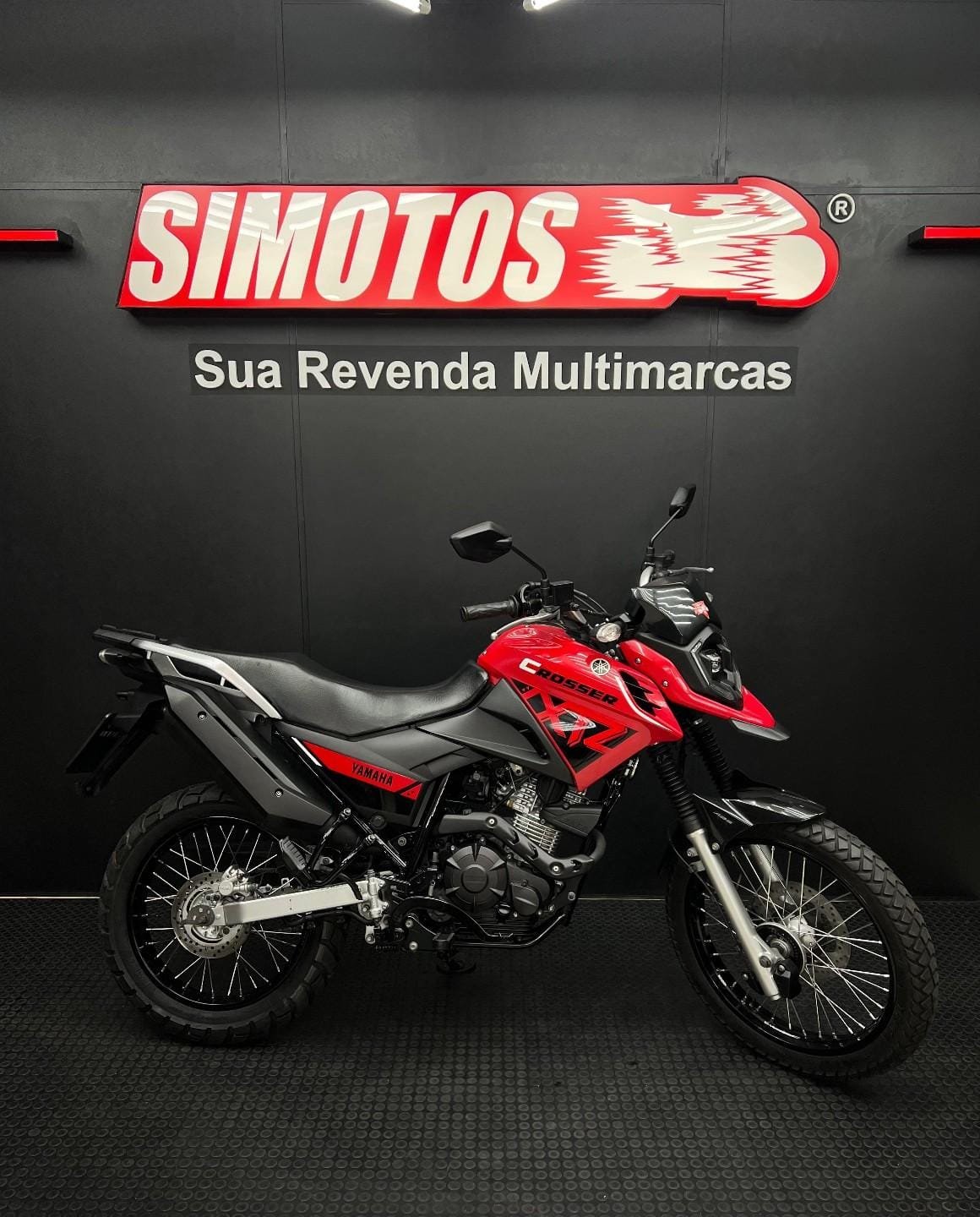 YAMAHA XTZ 150  CROSSER ED /FLEX  na cor Vermelho em Florianópolis / SC - 53126