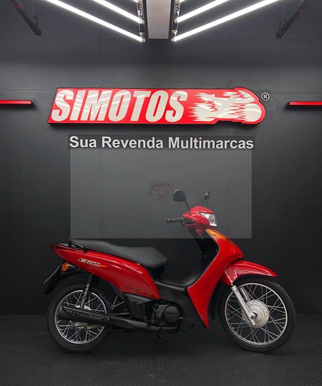 Honda C 100 BIZ/ 100 BIZ KS  na cor Vermelho em Florianópolis / SC - 53139