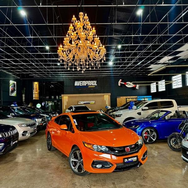 Honda Civic Sedan Si 2.0 16V 192cv 4p na cor Laranja no Lajeado / RS - 5341